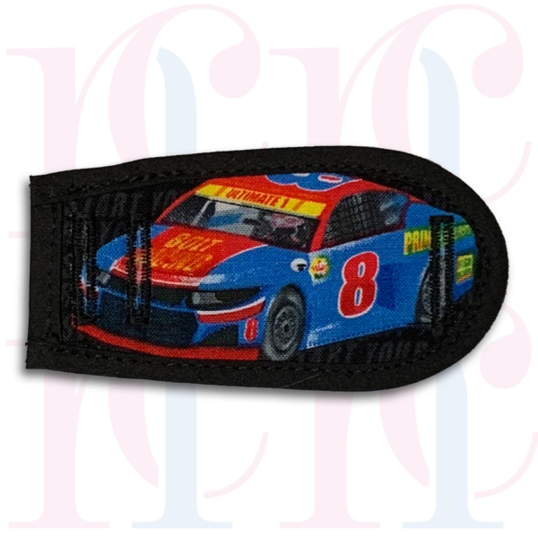Blue & Red Race Car Under-Frame Eyepatch