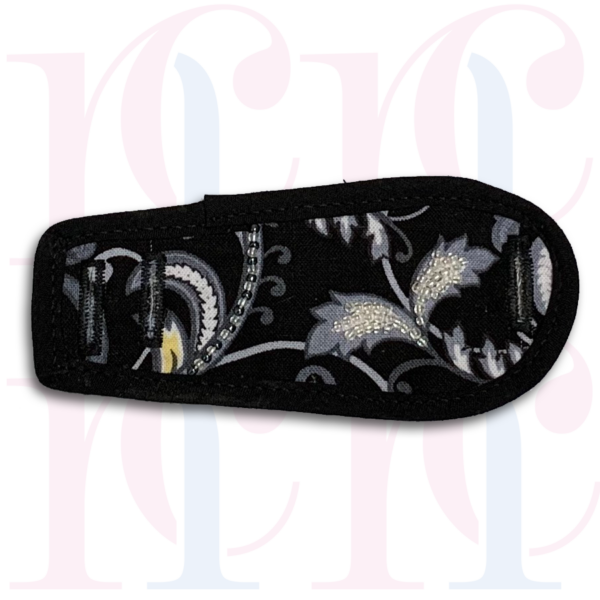 Black Beaded Eyepatch