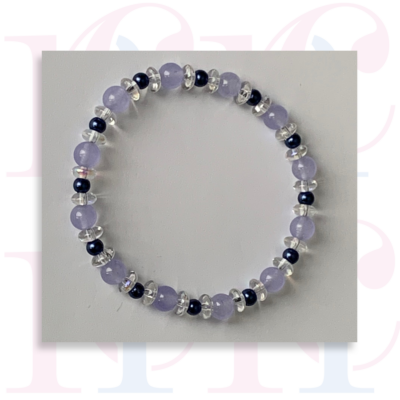 Purple Quartzite Bracelet - 15.24 cm / 6 In.