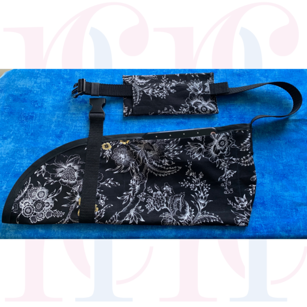 Black & White Arm Sling with Zippered Pockets* - Image 4