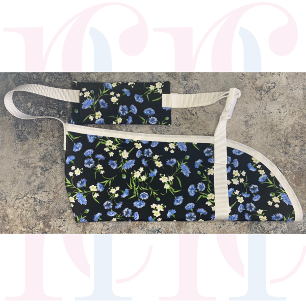 Blue Carnations Arm Sling