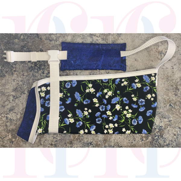 Blue Carnations Arm Sling - Image 2